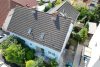 HTI | Ruhig gelegenes Zweifamilienhaus mit schönem Garten in Niddatal-Ilbenstadt - Luftbild Eingang