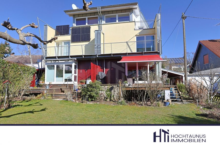 HTI | Moderne Doppelhaushälfte im Niedrigenergiehaus-Standard mit viel Platz für die Familie in Steinbach, 61449 Steinbach (Taunus), Doppelhaushälfte