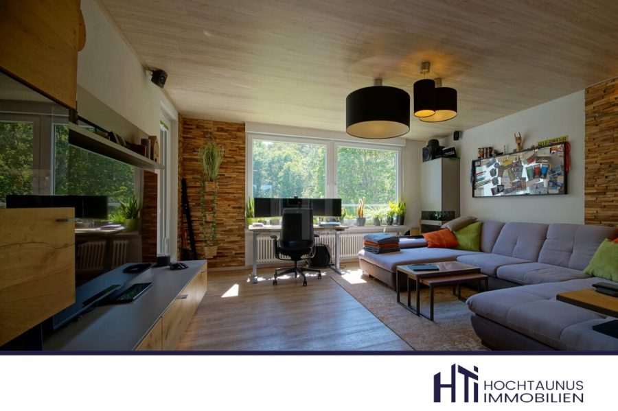 HTI | Großzügige 3 Zimmer Wohnung mit 2 Balkonen in idyllischer Lage von Eppstein, 65817 Eppstein / Bremthal, Etagenwohnung