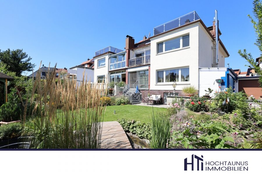 HTI | Ein- bis Zweifamilienhaus mit viel Platz für die Familie in Topp Lage von Oberursel – Käuferprovisionsfrei –, 61440 Oberursel, Doppelhaushälfte