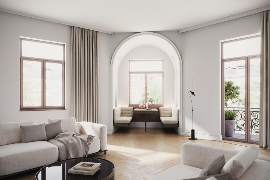 HTI | Lass das Leben sprudeln! Neun luxuriöse Wohnungen, direkt an der Quelle in Bad Nauheim – W8, 61231 Bad Nauheim, Etagenwohnung