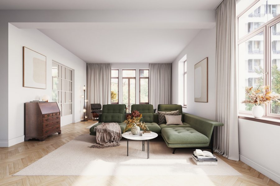 HTI | Lass das Leben sprudeln! Neun luxuriöse Wohnungen, direkt an der Quelle in Bad Nauheim – W7, 61231 Bad Nauheim, Etagenwohnung