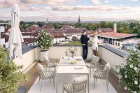 Penthouse-Dachterrasse