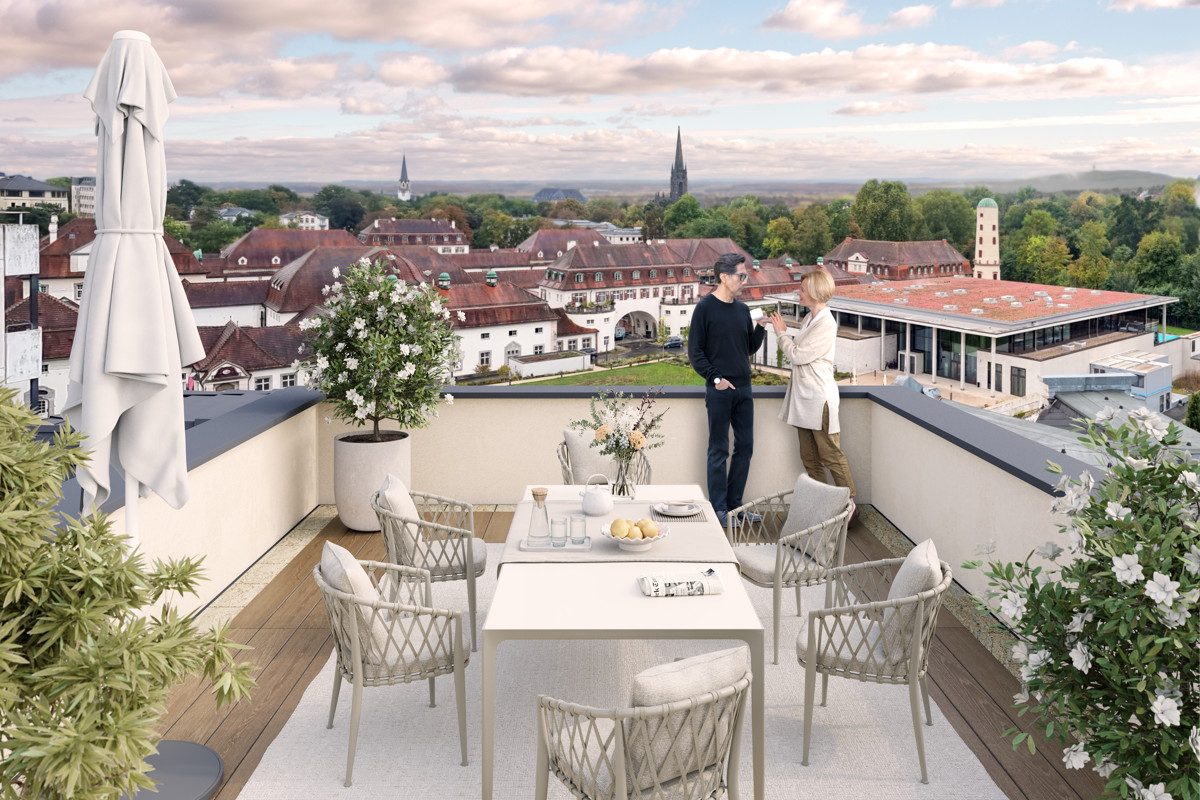 Penthouse-Dachterrasse